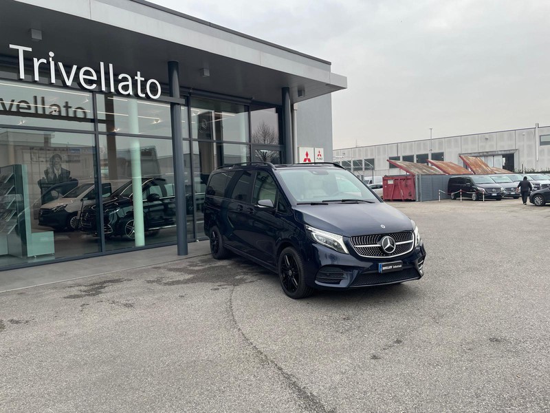Mercedes Classe V long 250 d premium 4matic auto diesel blu/azzurro