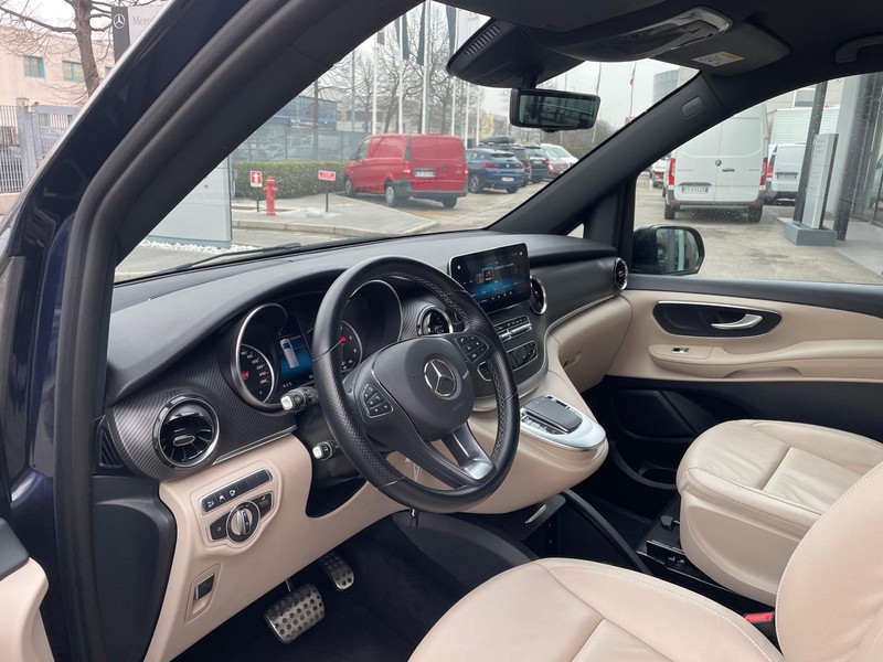 Mercedes Classe V long 250 d premium 4matic auto diesel blu/azzurro