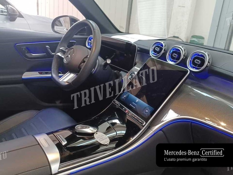 Mercedes GLC 220 d amg line premium 4matic auto ibrido nero