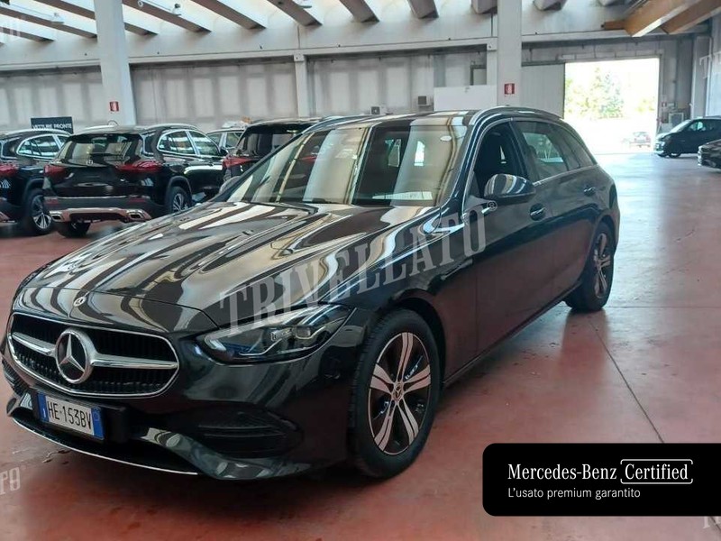 Mercedes Classe C SW sw 200 d mhev advanced auto ibrido grigio