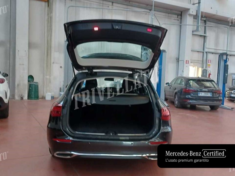 Mercedes Classe C SW sw 200 d mhev advanced auto ibrido grigio