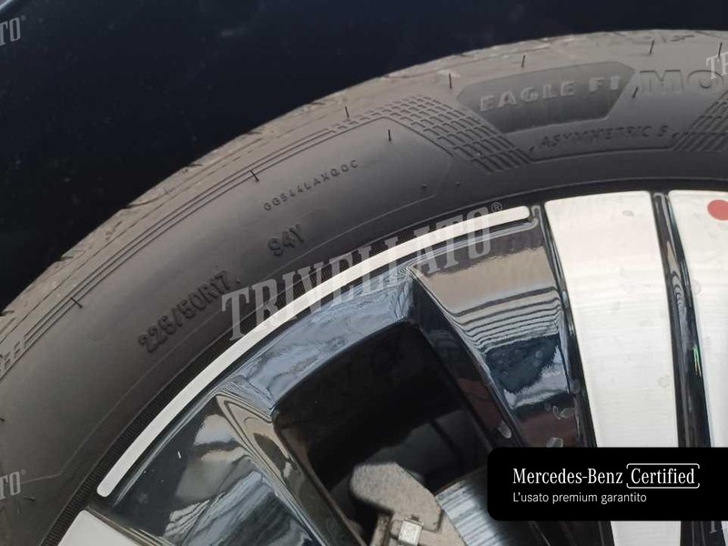 Mercedes Classe C SW sw 200 d mhev advanced auto ibrido grigio