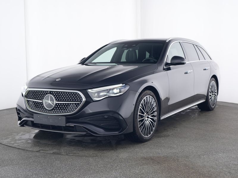Mercedes Classe E SW sw 300 de phev amg line premium 4matic auto ibrido grigio