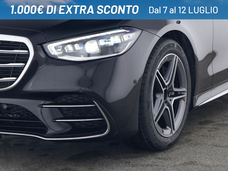 Mercedes Classe S Berlina lunga 350 d mhev premium plus 4matic auto ibrido nero