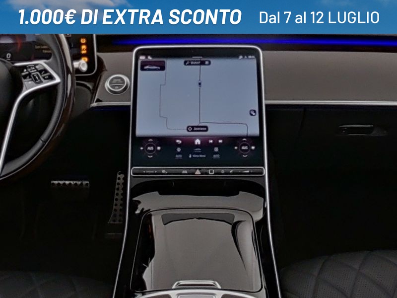 Mercedes Classe S Berlina lunga 350 d mhev premium plus 4matic auto ibrido nero