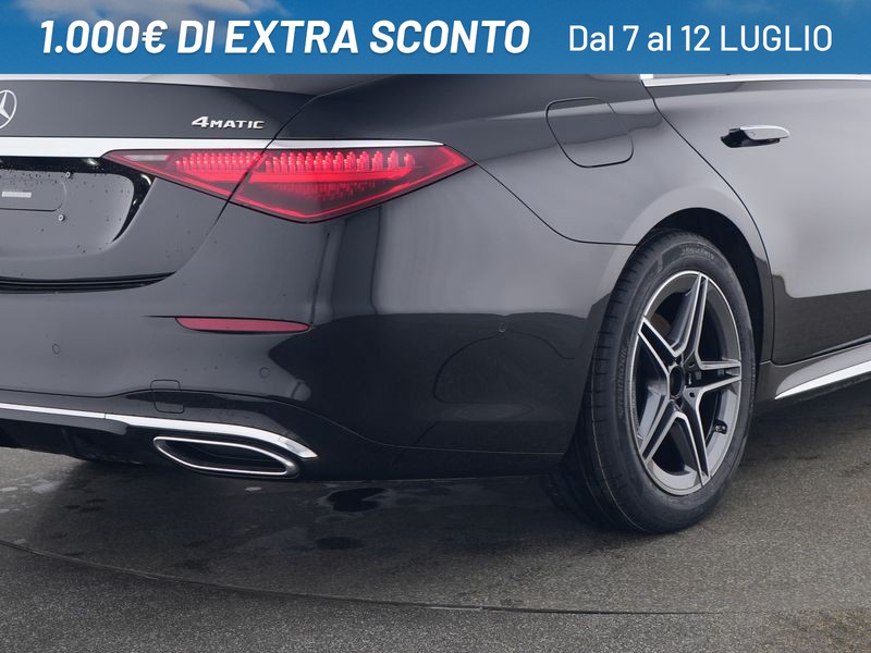 Mercedes Classe S Berlina lunga 350 d mhev premium plus 4matic auto ibrido nero