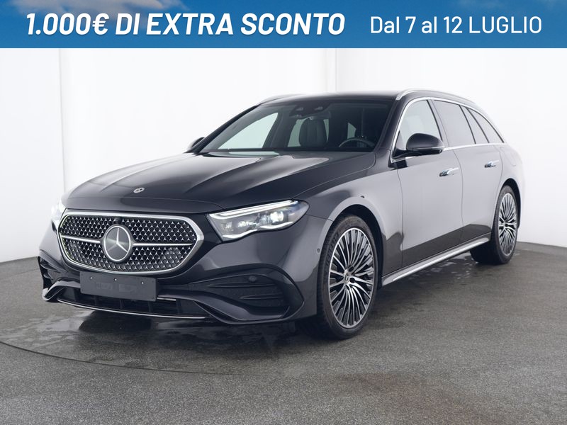 Mercedes Classe E SW sw 300 de phev amg line premium 4matic auto ibrido grigio