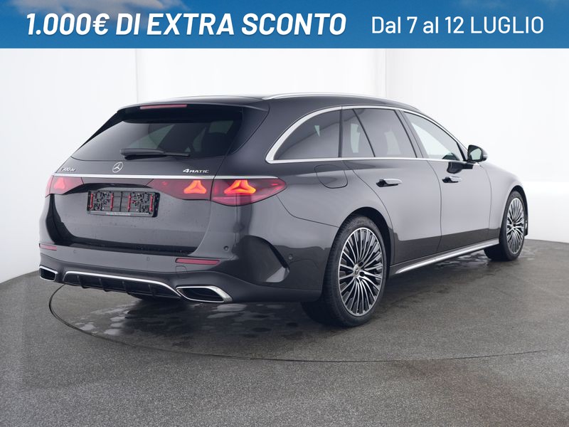 Mercedes Classe E SW sw 300 de phev amg line premium 4matic auto ibrido grigio