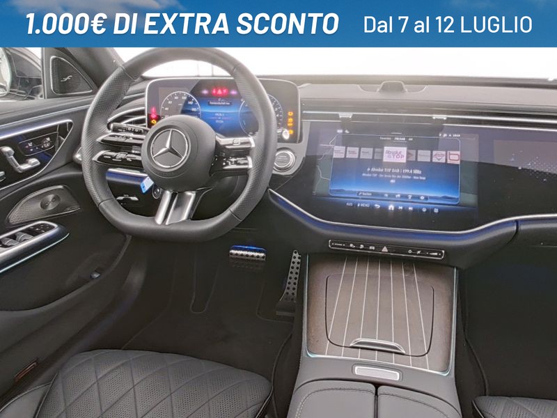Mercedes Classe E SW sw 300 de phev amg line premium 4matic auto ibrido grigio