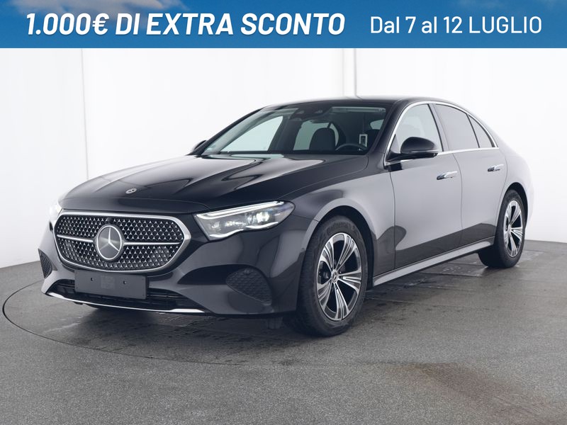 Mercedes Classe E Berlina 220 d advanced plus 4matic auto ibrido nero