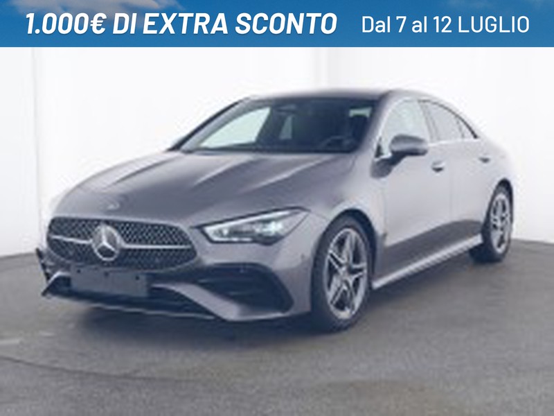 Mercedes CLA Coupè coupe 200 d amg line premium auto diesel grigio