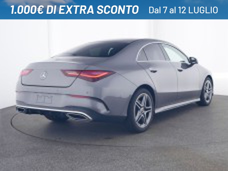 Mercedes CLA Coupè coupe 200 d amg line premium auto diesel grigio