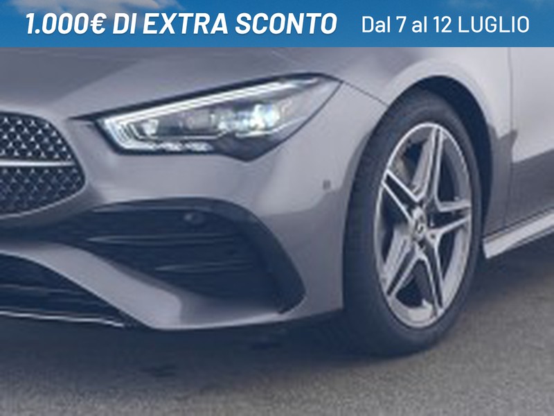 Mercedes CLA Coupè coupe 200 d amg line premium auto diesel grigio