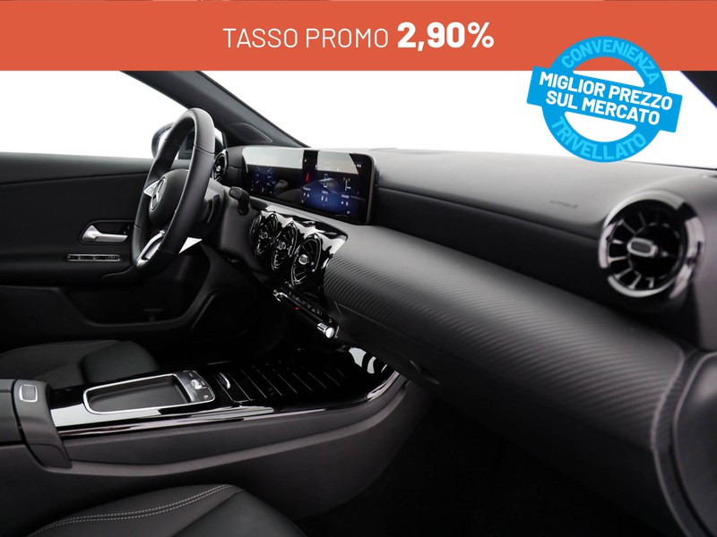 Mercedes Classe A 180 executive auto benzina nero