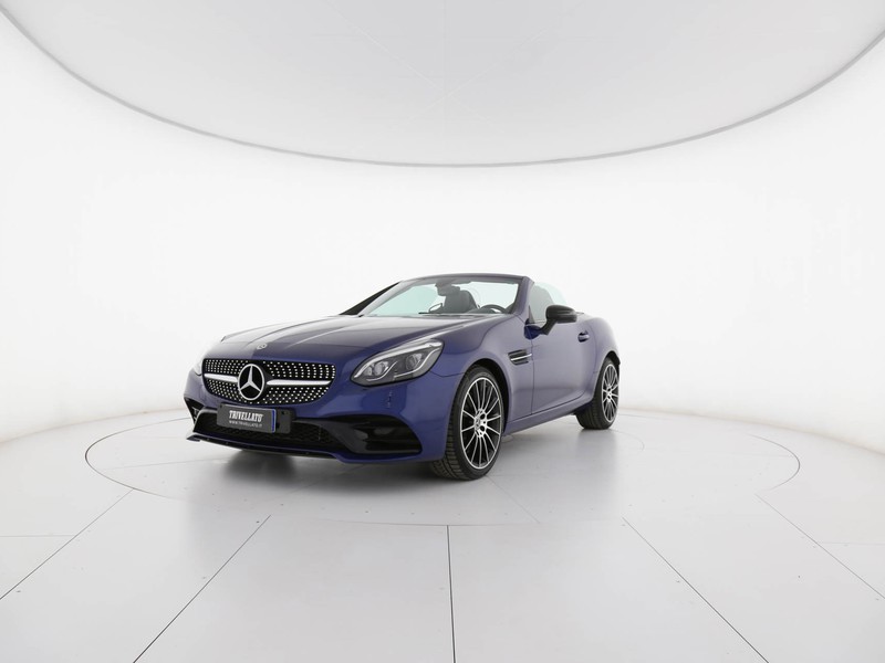 Mercedes SLC slc 200 premium benzina blu/azzurro