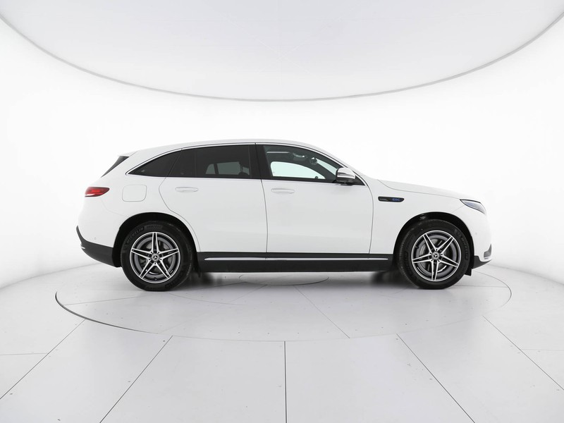 Mercedes EQC 400 premium 4matic elettrica bianco