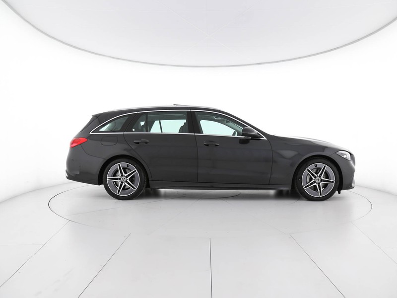 Mercedes Classe C SW sw 220 d mhev premium auto ibrido grigio