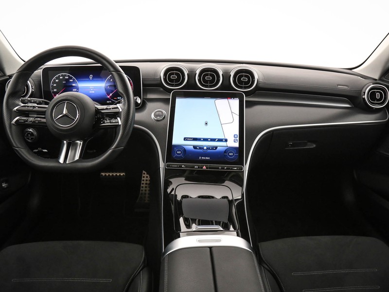 Mercedes Classe C SW sw 220 d mhev premium auto ibrido grigio