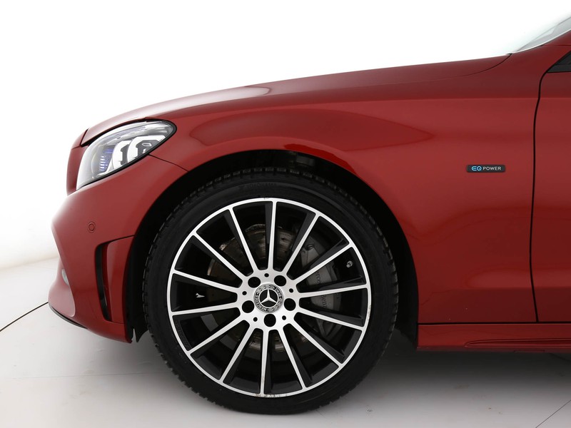 Mercedes Classe C SW sw 300 de eq-power premium auto ibrido rosso