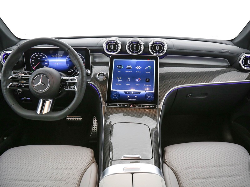 Mercedes GLC 300de phev amg premium 4matic auto ibrido blu/azzurro