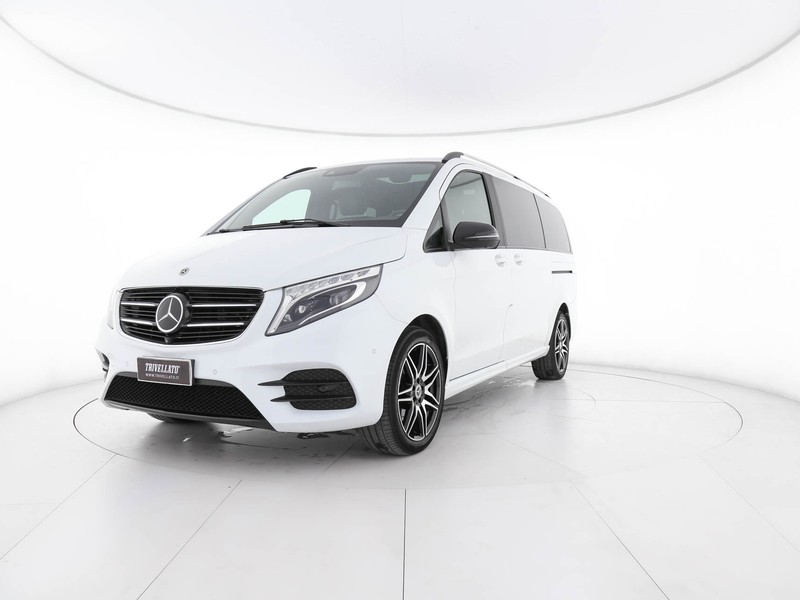 Mercedes Classe V 250 d (cdi bt) premium l auto diesel bianco