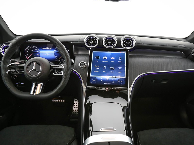 Mercedes GLC 300de phev amg advanced plus 4matic auto ibrido nero