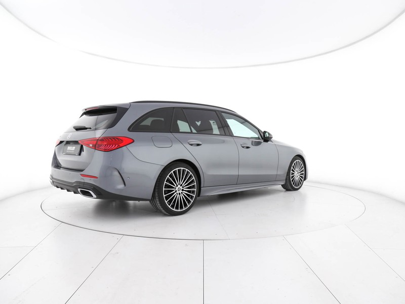 Mercedes Classe C SW sw 200 d mhev premium auto ibrido grigio