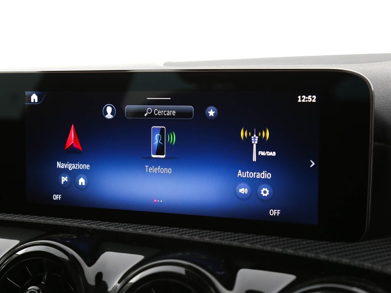 Mercedes Classe A 180 d executive auto diesel nero