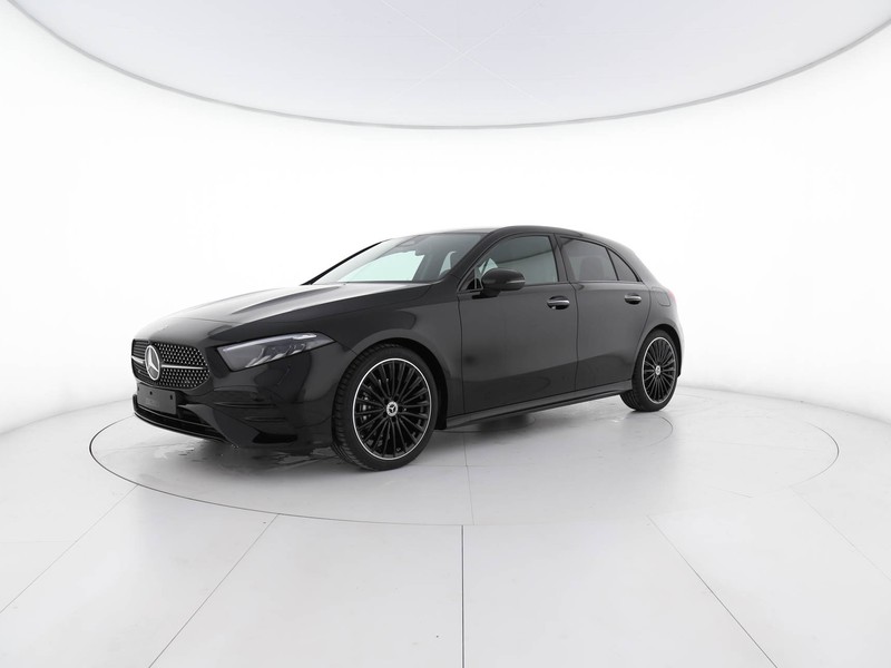 Mercedes Classe A 180 d advanced plus amg line auto diesel nero
