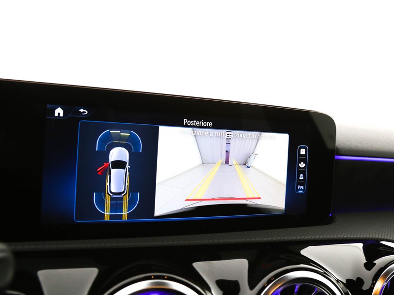 Mercedes Classe A 180 d advanced plus amg line auto diesel nero
