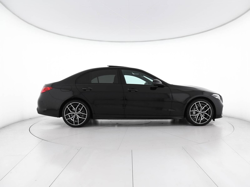 Mercedes Classe C Berlina 220 d mhev premium 4matic auto ibrido nero