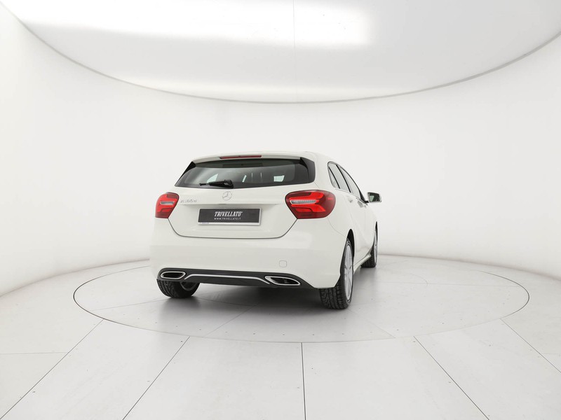 Mercedes Classe A 180 d sport auto my16 diesel bianco