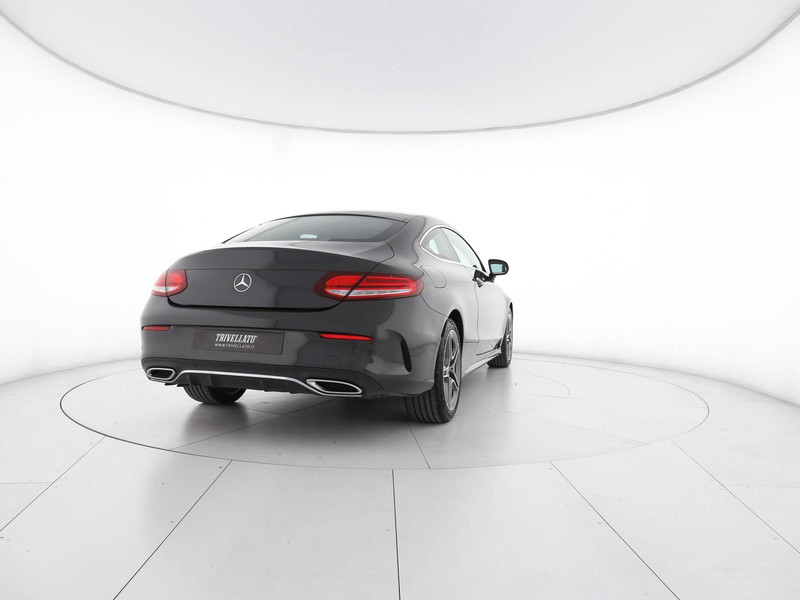 Mercedes Classe C Coupè coupe 220 d premium auto diesel grigio