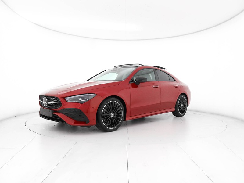 Mercedes CLA Coupè coupe 200 d amg line premium auto diesel rosso