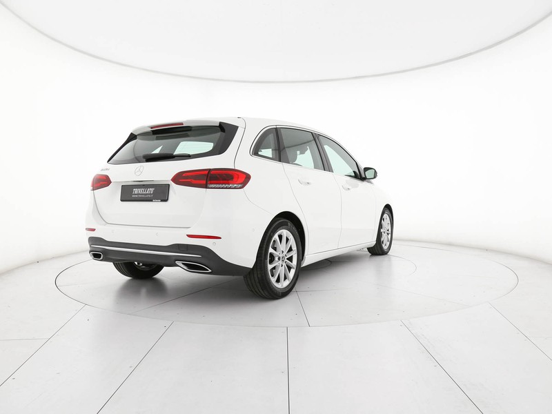 Mercedes Classe B 180 d sport plus auto diesel bianco