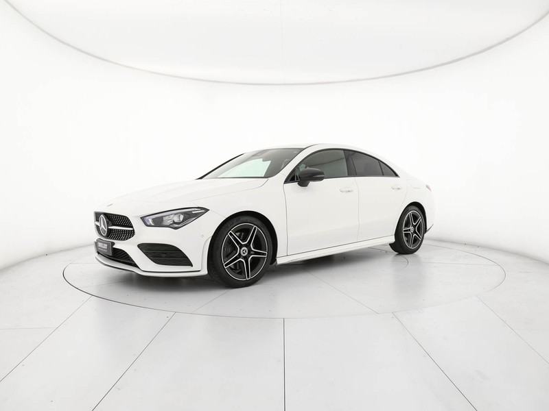 Mercedes CLA Coupè coupe 200 premium auto benzina bianco