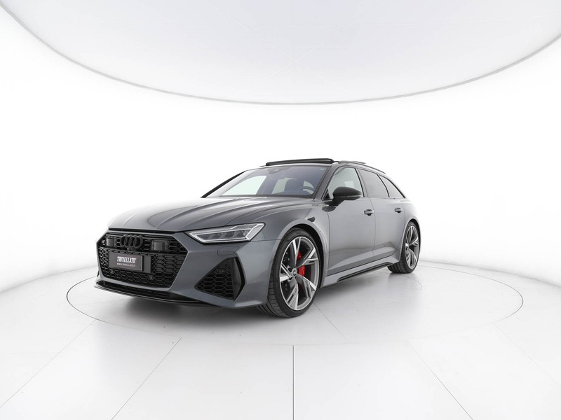 Audi RS6 avant 4.0 mhev quattro tiptronic ibrido grigio