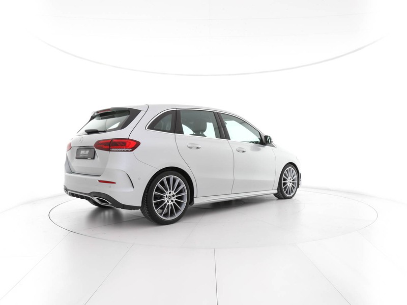 Mercedes Classe B 180 d premium auto diesel argento