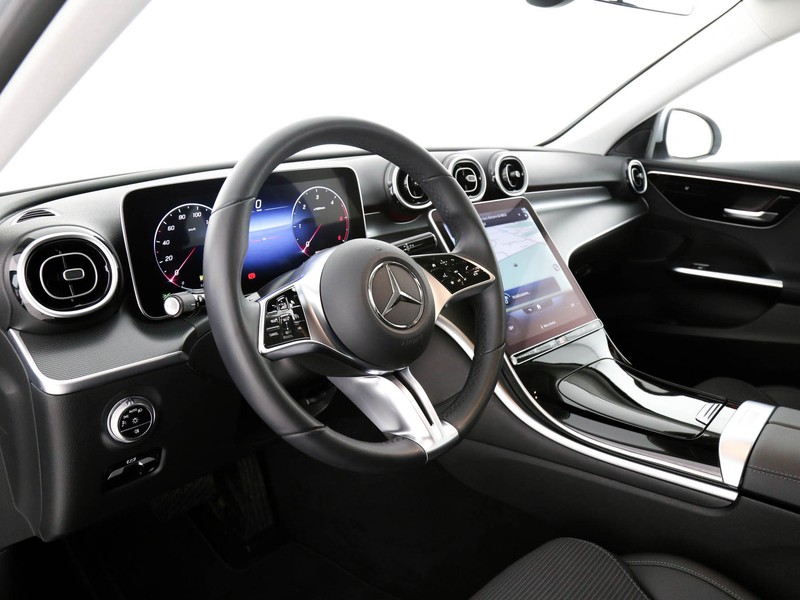 Mercedes Classe C SW sw 200 d mhev sport auto ibrido argento