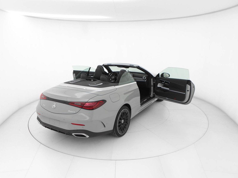 Mercedes CLE cabrio 300 amg line premium plus 4matic auto ibrido grigio