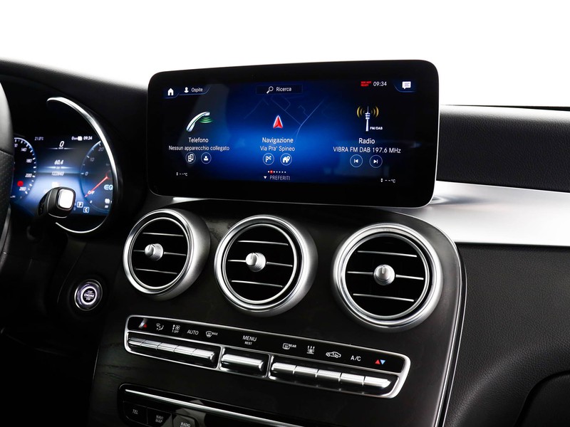 Mercedes GLC 300 de phev (eq-power) premium 4matic auto ibrido argento