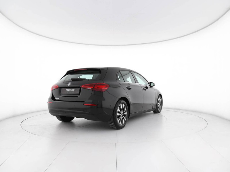 Mercedes Classe A 180 d advanced auto diesel nero