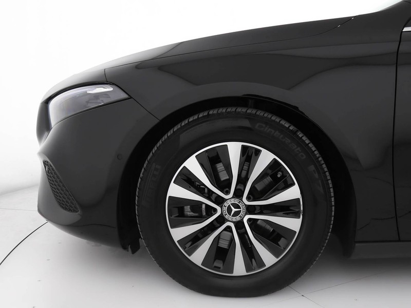 Mercedes Classe A 180 d advanced auto diesel nero