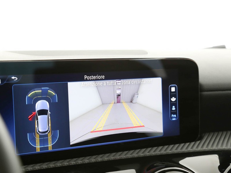 Mercedes Classe A 180 d advanced auto diesel nero