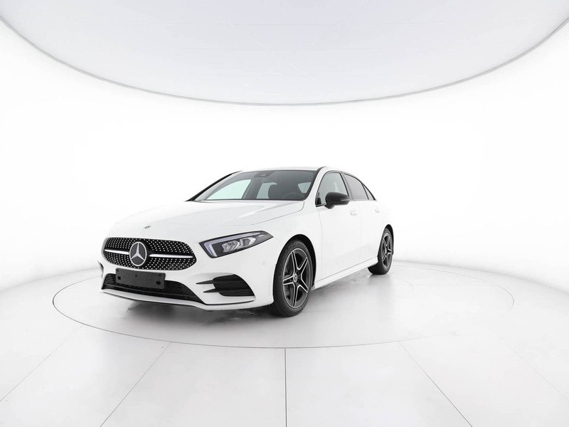 Mercedes Classe A 180 d amg line advanced plus auto diesel bianco