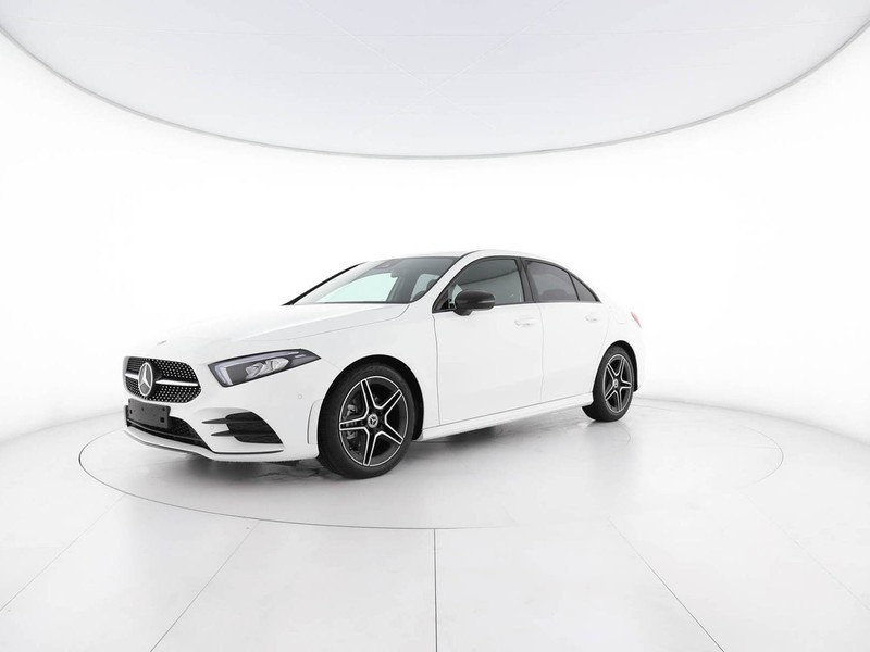 Mercedes Classe A 180 d amg line advanced plus auto diesel bianco