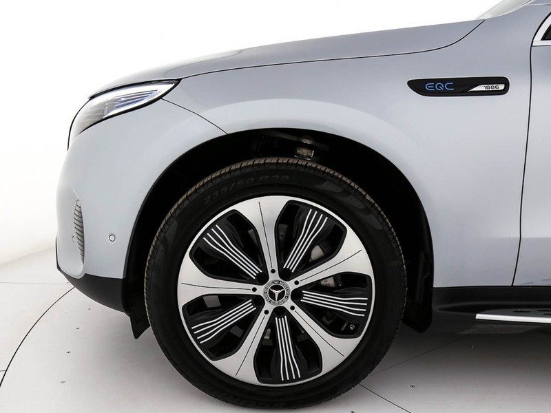 Mercedes EQC 400 sport edition 1886 4matic elettrica argento