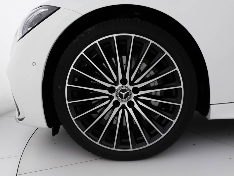 Mercedes Classe C Berlina 200 d mhev amg line advanced auto ibrido bianco