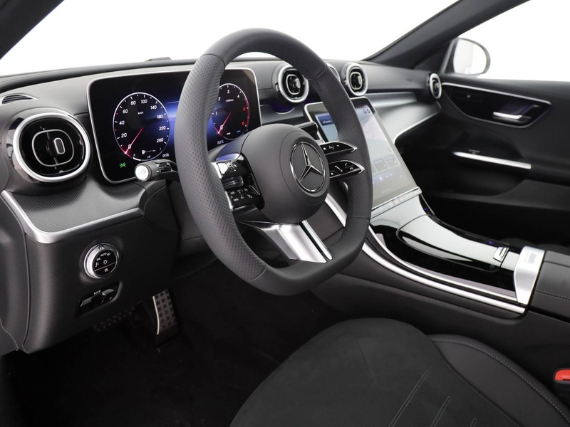 Mercedes Classe C Berlina 200 d mhev amg line advanced auto ibrido bianco