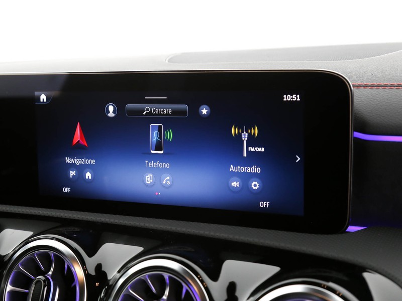 Mercedes CLA Coupè coupe 250 e phev amg line premium auto ibrido nero